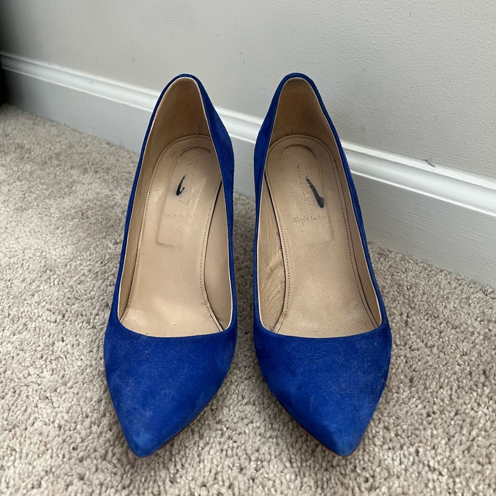 J. Crew Royal Blue Everly Pumps